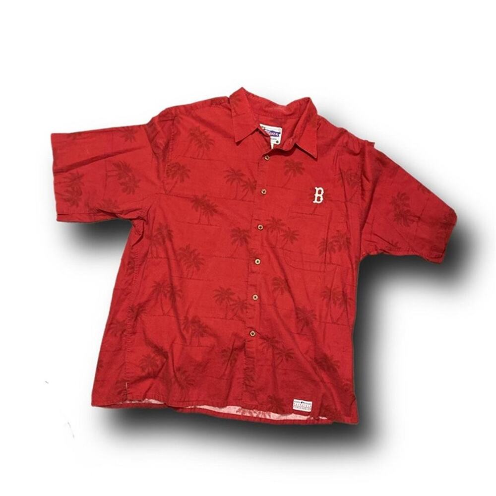 MLB Genuine Merchandise Boston Red Sox Hawaiian Sz XL